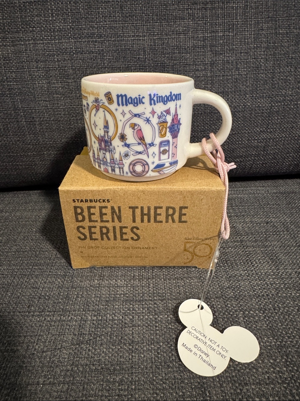 Starbucks Magic Kingdom Been There Ornament Mug